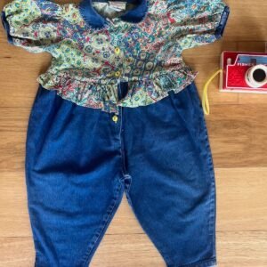 Combinaison en jean vintage